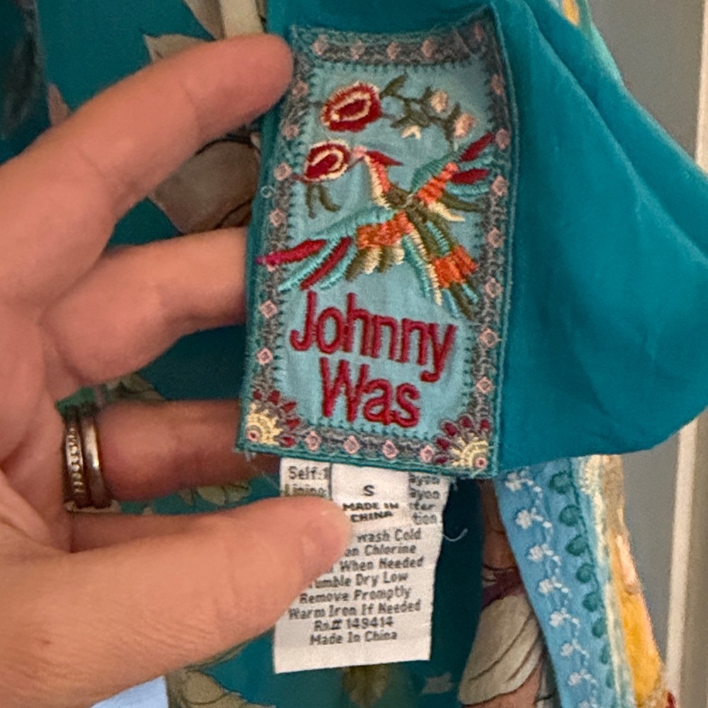 Johnny Was Patchwork Kimono - image 3